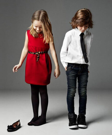 Moda infantil de Navidad