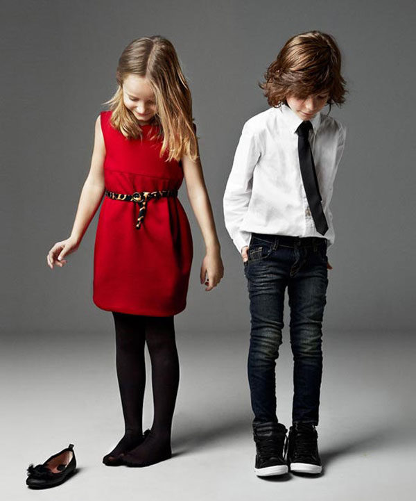 Moda infantil de Navidad