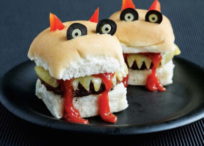 Hamburguesas caseras para niños