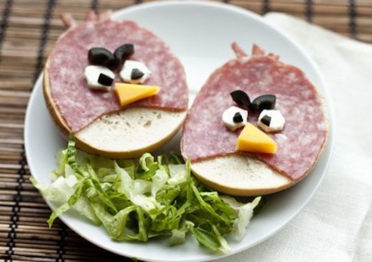 Recetas Para Niños De Angry Birds