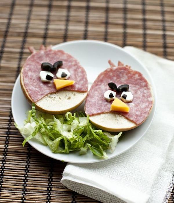 Recetas para niños de Angry Birds
