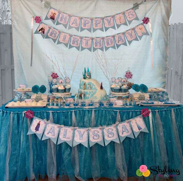  Fiestas infantiles, ¡un cumpleaños de Frozen!