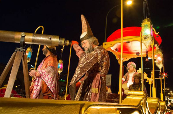 Cabalgata De Reyes En Madrid