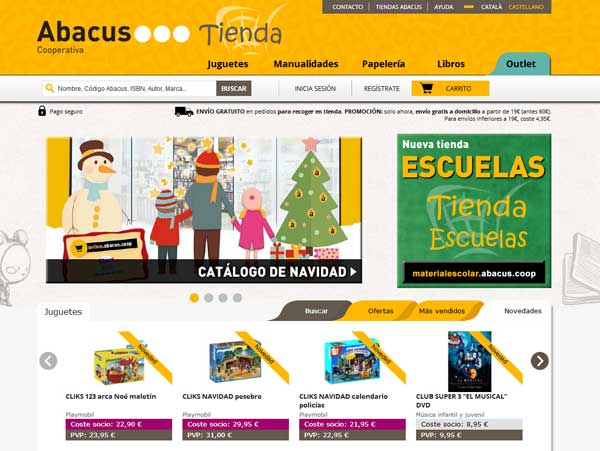 Tienda Online Juguetes Abacus