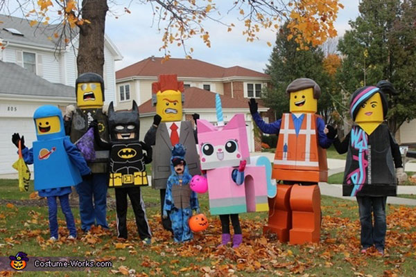 Disfraces En Grupo: Lego Movie