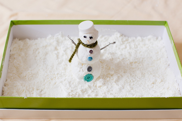 Cómo hacer nieve artificial