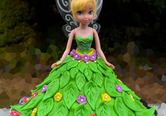Tarta Princesa Muñeca Barbie