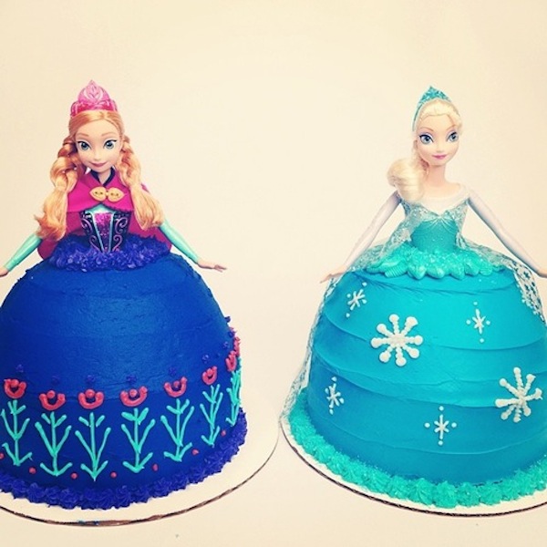 Tarta Fácil De Frozen