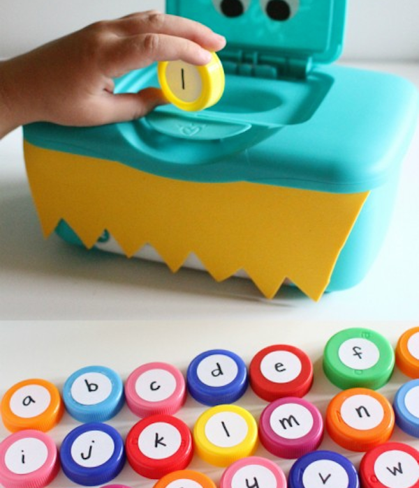 Manualidades infantiles para aprender el abecedario