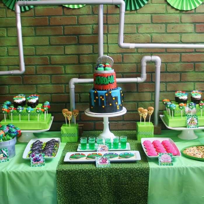 Fiestas infantiles tortugas ninja