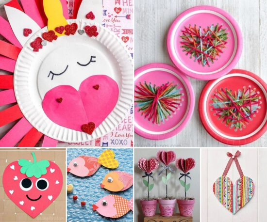Manualidades para niños de San Valentín