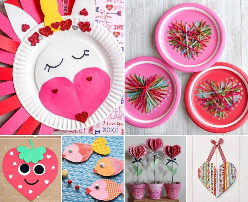 30 manualidades de San Valentín para niños (originales y bonitas) -  Pequeocio