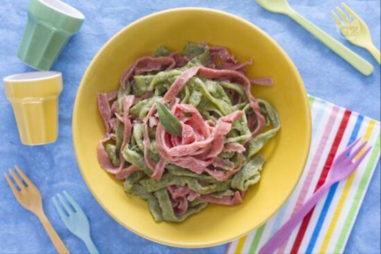 Recetas de pasta para niños