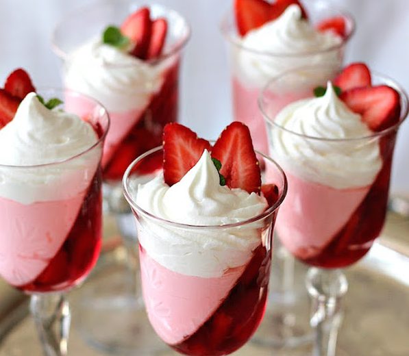 Postres Con Fresas