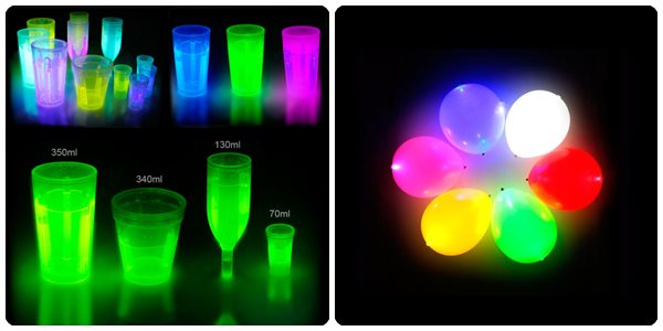 Juguetes para niños: pulseras luminosas
