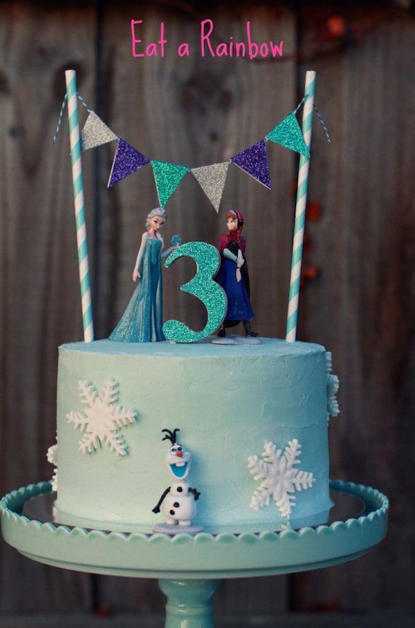4 tartas fáciles ¡de Frozen!