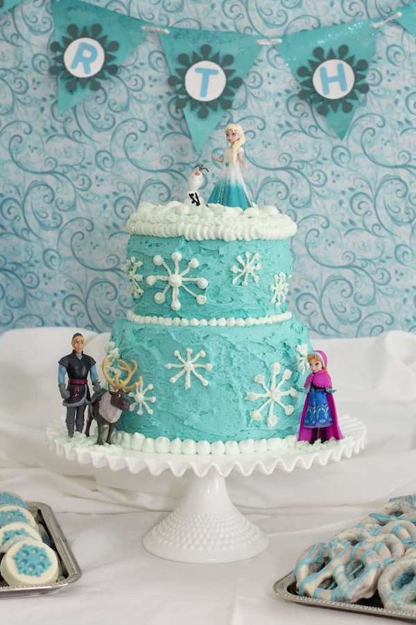 Tartas fáciles de Frozen