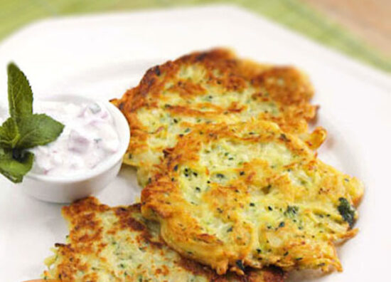 tortitas de calabacin