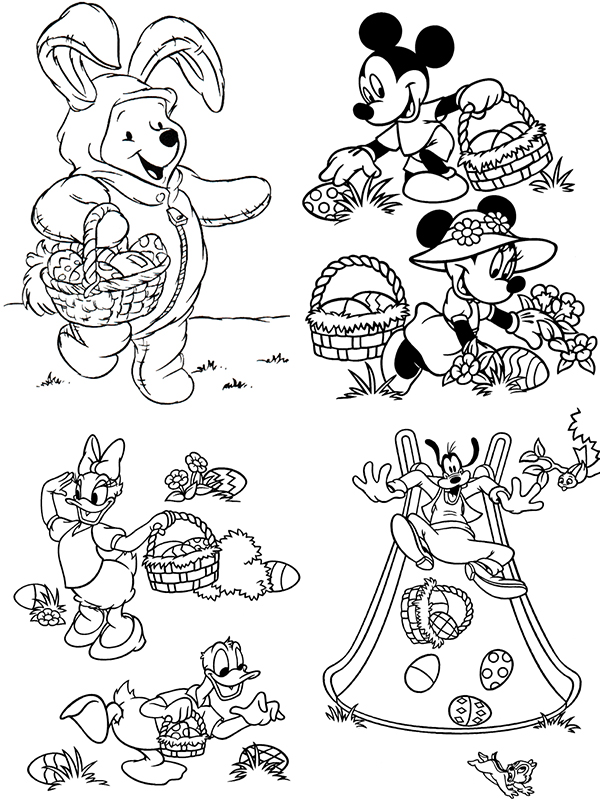 10 dibujos para colorear ¡de Pascua! | Pequeocio.com