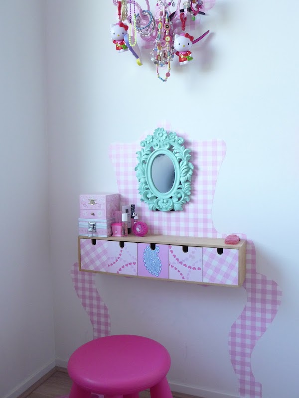 Muebles infantiles: ¡cómo hacer un tocador para jugar! - Pequeocio