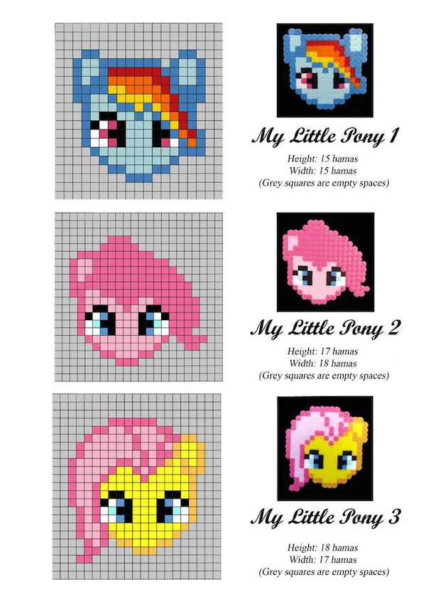 Patrones Gratis Hama Beads