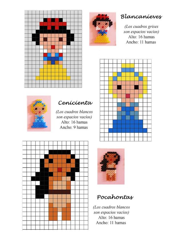 Posesión Lo encontré Margaret Mitchell 50 plantillas Hama Beads gratis para tus manualidades