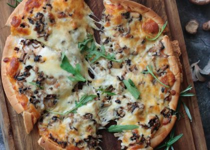 Pizza Casera Receta