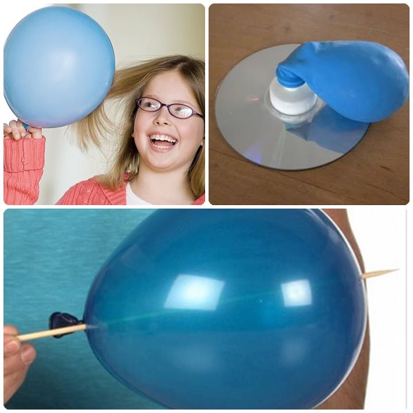 Experimentos con globos