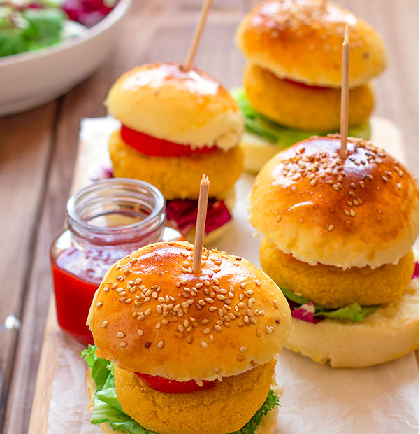 Hamburguesas Vegetales