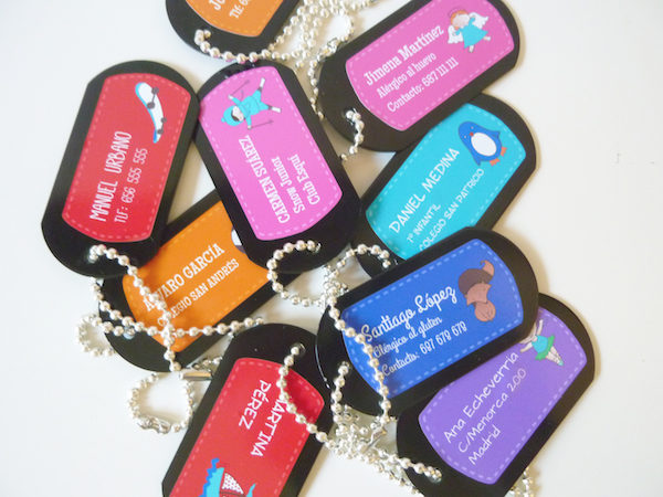 Etiquetas personalizadas