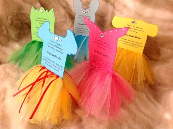 Invitaciones para fiestas infantiles, fáciles y originales - Pequeocio