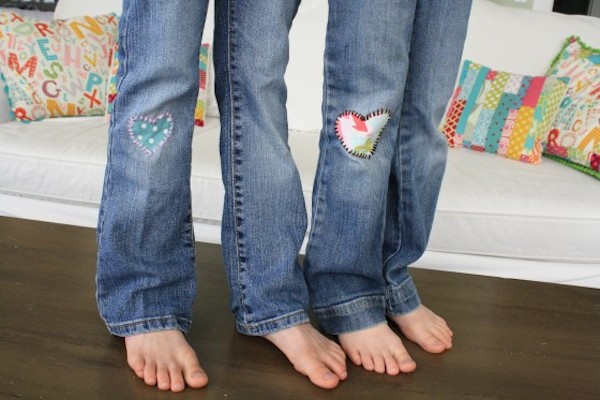 5 ideas originales para arreglar pantalones rotos - Pequeocio