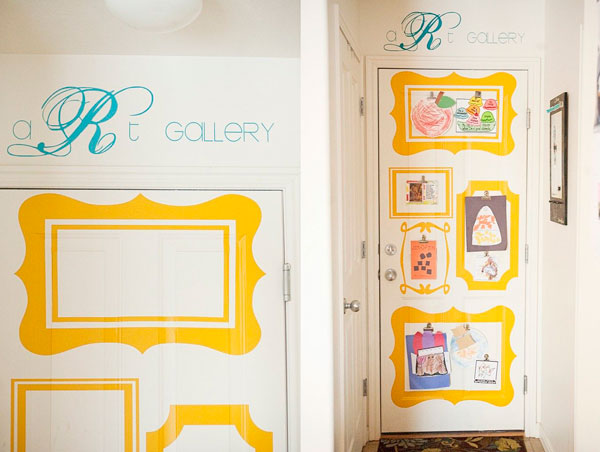Una galería de arte en la puerta