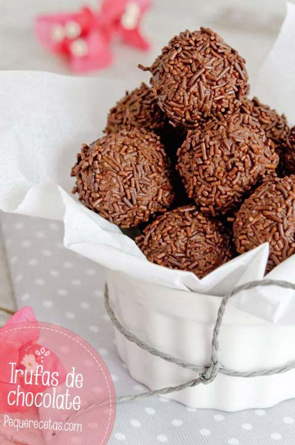 Trufas De Chocolate