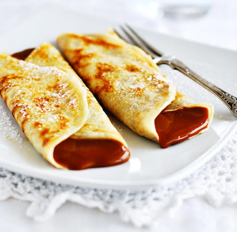 6 recetas de CREPES DULCES (fáciles y muy ricos) - Pequeocio