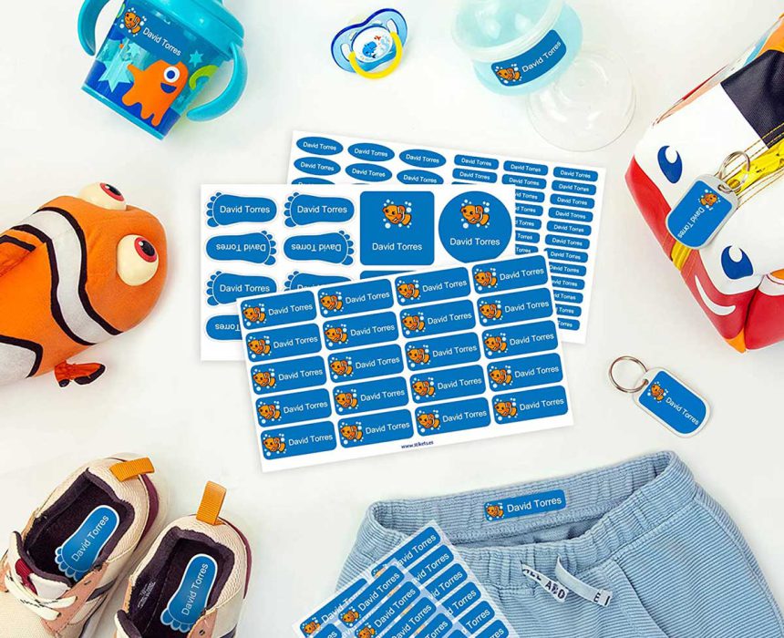 etiquetas para marcar ropa