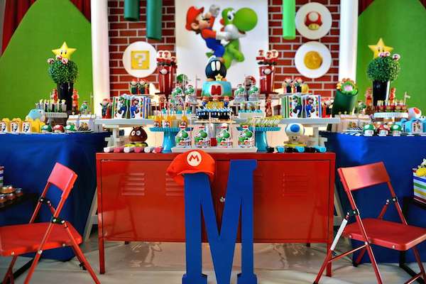 Fiestas temáticas de Super Mario