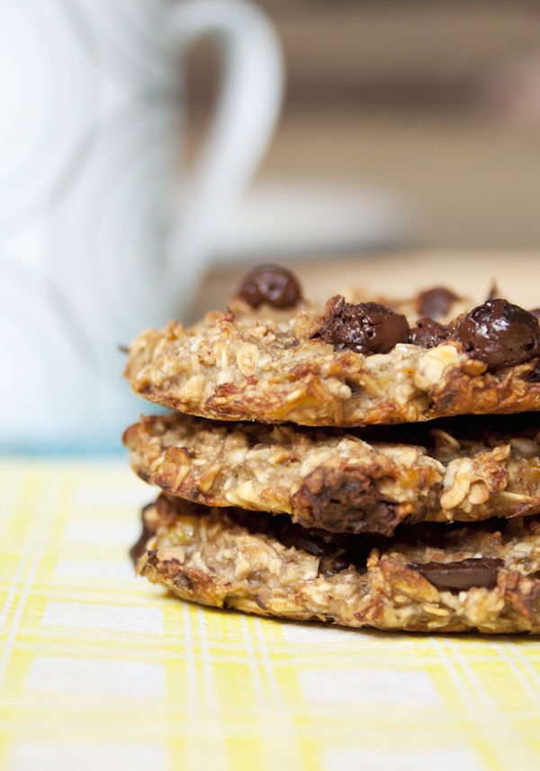 Galletas blandas de avena y plátano para bebés - Recetas para mi bebé