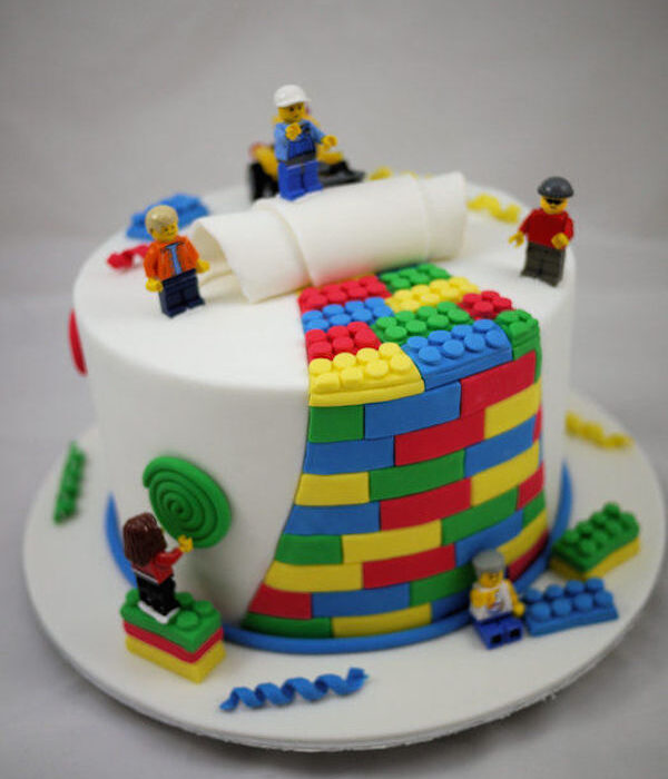 Tartas de cumpleaños de Lego