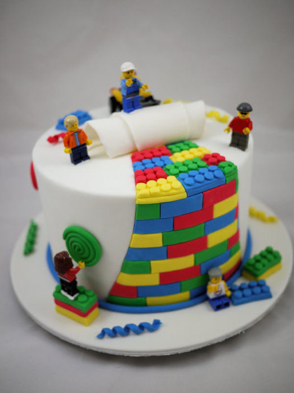 Tartas de cumpleaños de Lego