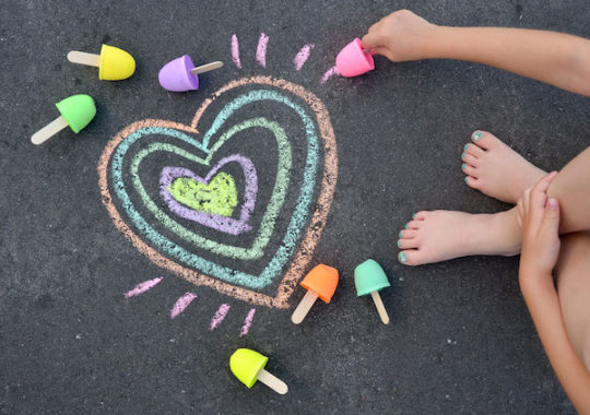 Manualidades Infantiles, Tizas Caseras