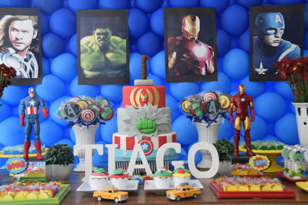 Fiestas infantiles de los Vengadores