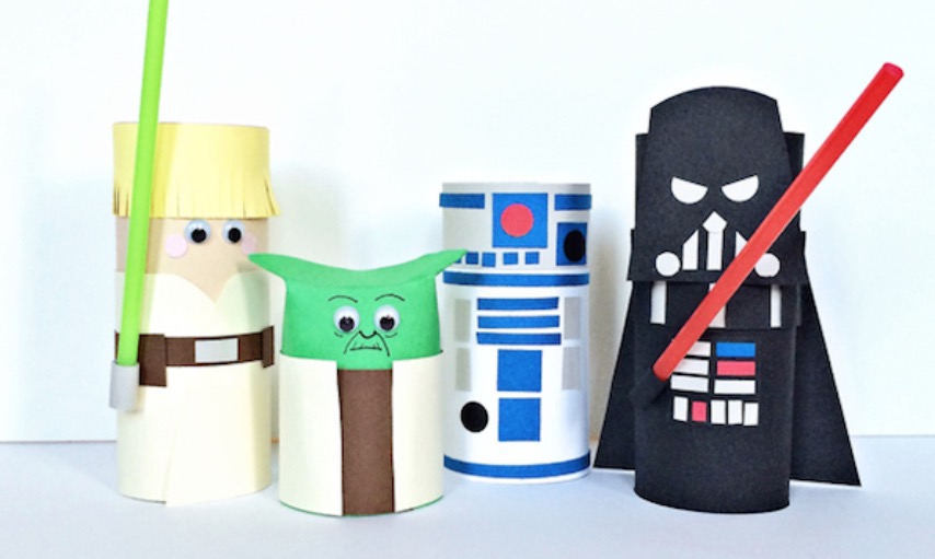Manualidades para niños ¡de Star Wars! Pequeocio