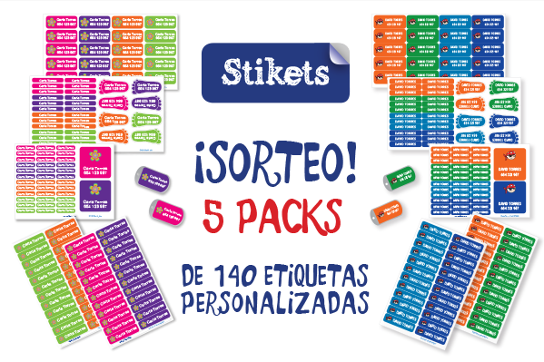 Sorteo Etiquetas Personalizadas