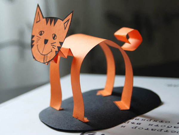 Reconocimiento guapo progresivo 5 manualidades con papel, ¡animales fáciles! - Pequeocio