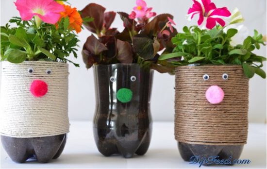 Manualidades con botellas