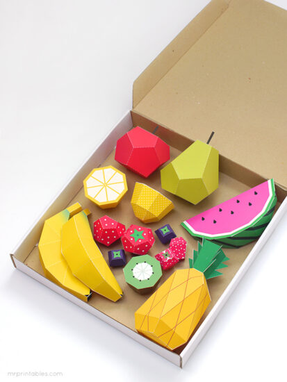 Manualidades con frutas