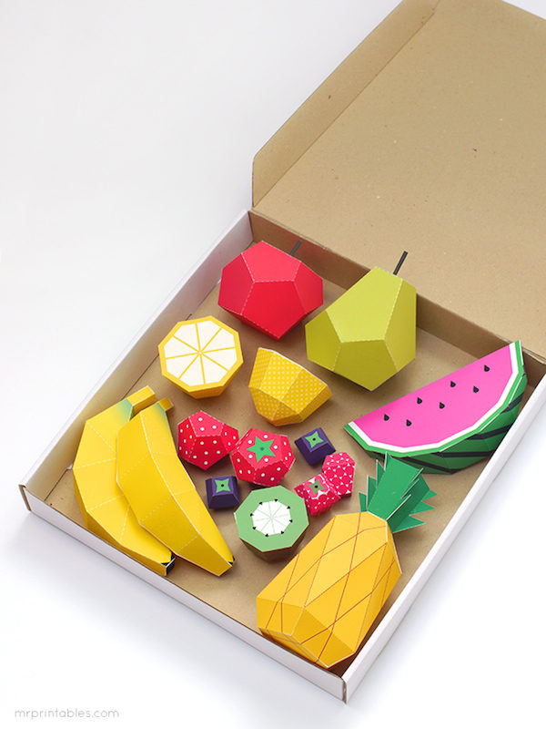 Manualidades con frutas