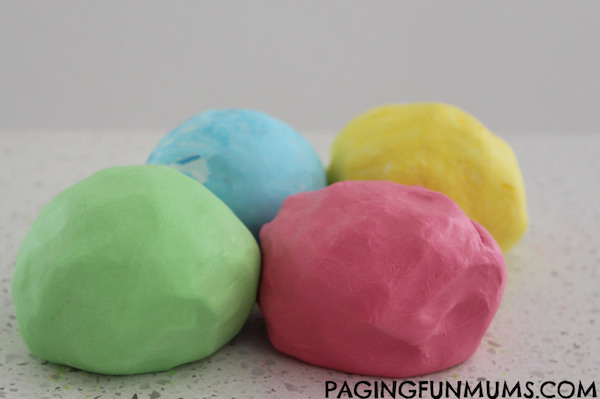 9 recetas de plastilina casera 2 Plastilina casera