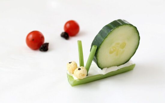 Verduras divertidas para niños
